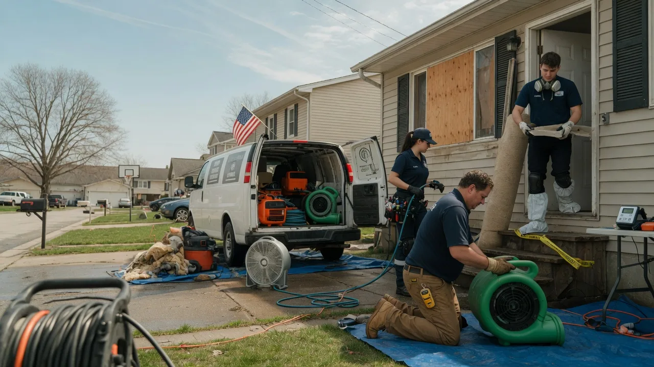 Water Damage Restoration in Andover, OH near me